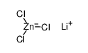 lithium trichlorozincate(II) Structure