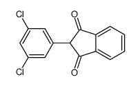 2-(3,5-dichlorophenyl)indene-1,3-dione结构式