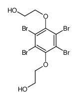 2-[2,3,5,6-tetrabromo-4-(2-hydroxyethoxy)phenoxy]ethanol Structure