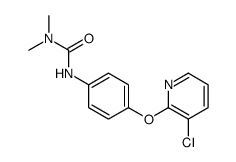 3-[4-(3-chloropyridin-2-yl)oxyphenyl]-1,1-dimethylurea Structure