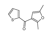 (2,5-dimethylfuran-3-yl)-thiophen-2-ylmethanone结构式