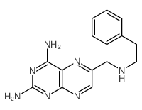 2,4-Pteridinediamine,6-[[(2-phenylethyl)amino]methyl]- picture