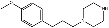 1-[3-(4-methoxyphenyl)propyl]piperazine Structure