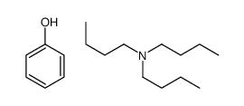 phenol, compound with N,N-dibutylbutylamine (1:1)结构式