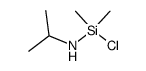 1-chloro-N-isopropyl-1,1-dimethylsilanamine结构式