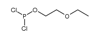 phosphorodichloridous acid 2-ethoxy-ethyl ester Structure