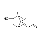 Bicyclo[2.2.1]hept-5-en-2-ol, 1,7,7-trimethyl-5-(2-propenyl)-, (1S,2R,4R)- (9CI) Structure