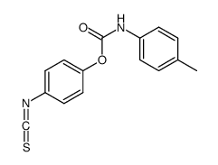 (4-isothiocyanatophenyl) N-(4-methylphenyl)carbamate Structure