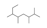 2,3,5,6-tetramethyloctane Structure