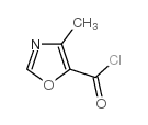 4-METHYLOXAZOLE-5-CARBONYL CHLORIDE Structure