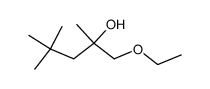 1-ethoxy-2,4,4-trimethyl-pentan-2-ol结构式