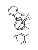 N-(1-Methyl-9H-pyrido[3,4-b]indol-3-ylmethyl)-3,4-dimethoxybenzamide Structure