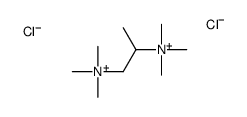 trimethyl-[1-(trimethylazaniumyl)propan-2-yl]azanium,dichloride结构式