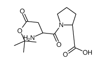 T-BUTYL-L-ASPARTYL-L-PROLINE structure