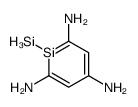 1-silylsiline-2,4,6-triamine结构式