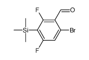 6-bromo-2,4-difluoro-3-(triMethylsilyl)benzaldehyde picture