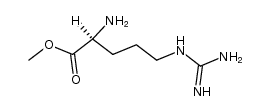 D-Arginine, Methyl ester Structure