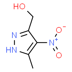 1H-Pyrazole-3-methanol, 5-methyl-4-nitro- (9CI) Structure