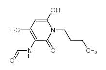 Formamide, N-(1-butyl-1,2-dihydro-6-hydroxy-4-methyl-2-oxo-3-pyridinyl)- (9CI) picture