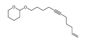 2-(undec-10-en-5-yn-1-yloxy)tetrahydro-2H-pyran Structure