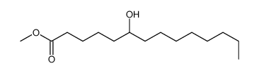 methyl (6S)-6-hydroxytetradecanoate结构式