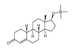 17β-[(Trimethylsilyl)oxy]estr-4-en-3-one structure