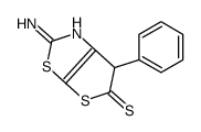 2-amino-6-phenyl-6H-thieno[3,2-d][1,3]thiazole-5-thione结构式
