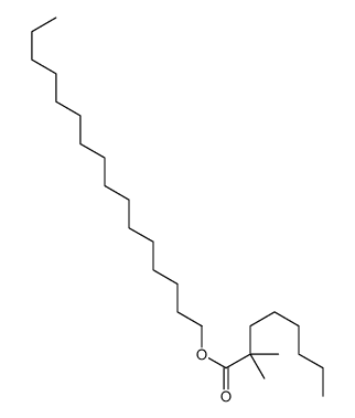Hexadecyl 2,2-dimethyloctanoate结构式