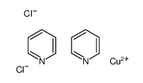 copper,pyridine,dichloride Structure