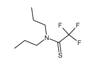 Ethanethioamide,2,2,2-trifluoro-N,N-dipropyl- structure