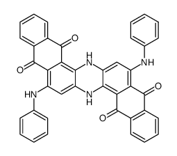 8,17-dianilino-6,15-dihydro-dinaphtho[2,3-a:2',3'-h]phenazine-5,9,14,18-tetraone picture