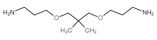 3-[3-(3-aminopropoxy)-2,2-dimethylpropoxy]propan-1-amine结构式