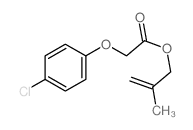 Acetic acid,2-(4-chlorophenoxy)-, 2-methyl-2-propen-1-yl ester picture