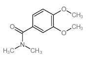 Benzamide,3,4-dimethoxy-N,N-dimethyl-结构式