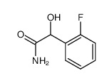 Benzeneacetamide,2-fluoro--alpha--hydroxy- structure