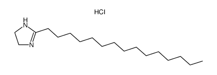 2-pentadecyl-4,5-dihydro-1H-imidazole, hydrochloride结构式