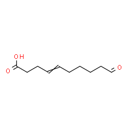 10-Oxo-4-decenoic acid Structure