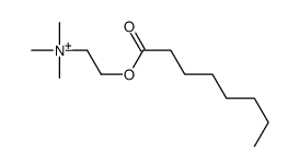 choline octanoate Structure