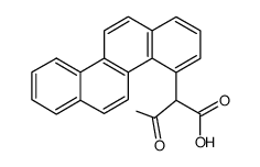 2-(chrysen-4-yl)-3-oxobutanoic acid Structure