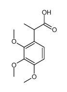 2-(2,3,4-trimethoxyphenyl)propionic acid结构式