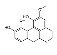 2-methoxy-6-methyl-5,6,6a,7-tetrahydro-4H-dibenzo[de,g]quinoline-1,10,11-triol Structure