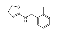 2-((o-Methylbenzyl)amino)-2-thiazoline结构式