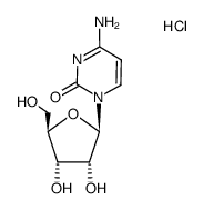 Cytidine hydrochloride结构式