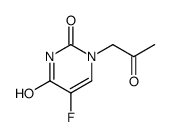 5-fluoro-1-(2-oxopropyl)pyrimidine-2,4-dione Structure