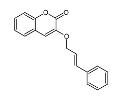 cinnamyloxycoumarin结构式