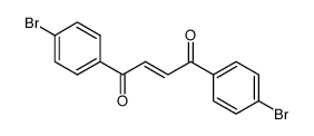 (2E)-1,4-Bis(4-bromophenyl)-2-butene-1,4-dione structure