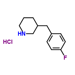 3-(4-Fluoro-benzyl)-piperidine hydrochloride picture
