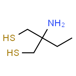 1,3-Propanedithiol,2-amino-2-ethyl-结构式