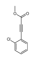 methyl 3-(2-chlorophenyl)prop-2-ynoate结构式