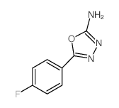5-(4-Fluorophenyl)-1,3,4-oxadiazol-2-amine Structure